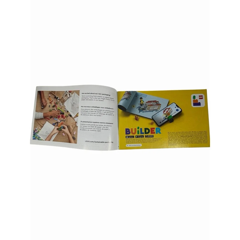 60429 Spaceship And Asteroid Discovery Lego Manual ONLY!